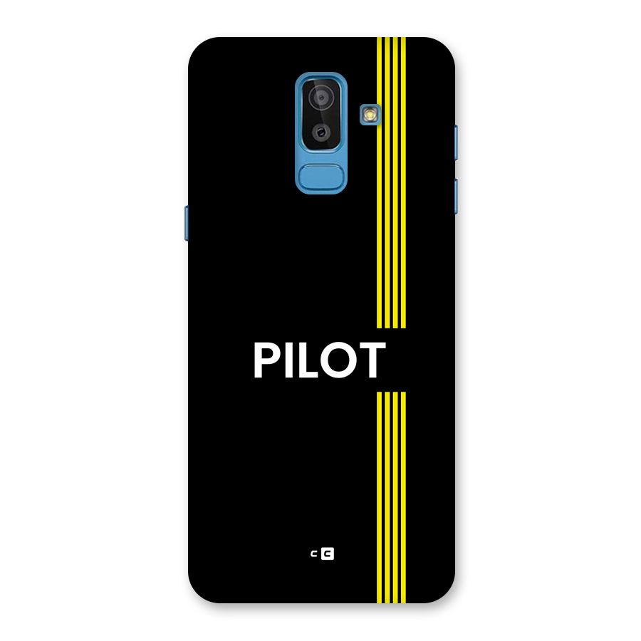 Pilot Stripes Back Case for Galaxy J8