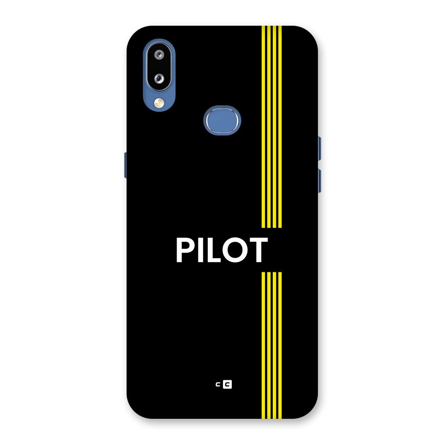 Pilot Stripes Back Case for Galaxy M01s