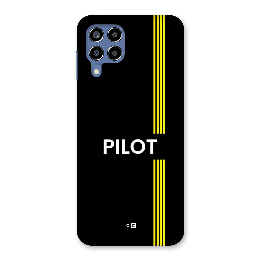 Pilot Stripes Back Case for Galaxy M53 5G