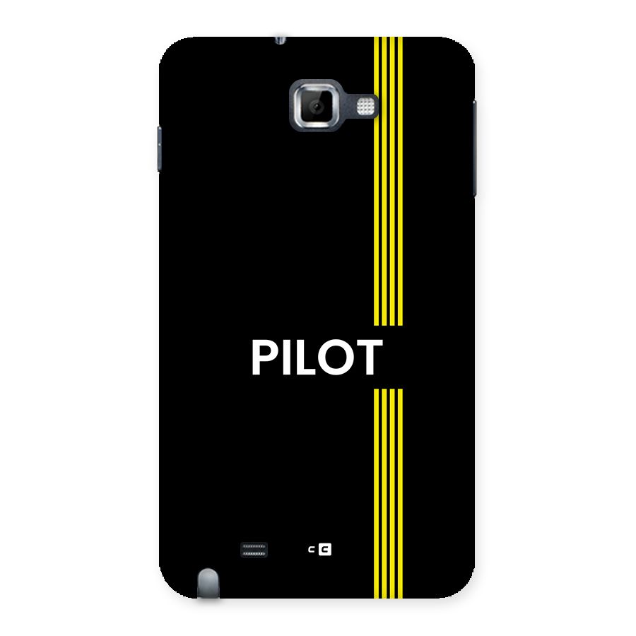 Pilot Stripes Back Case for Galaxy Note