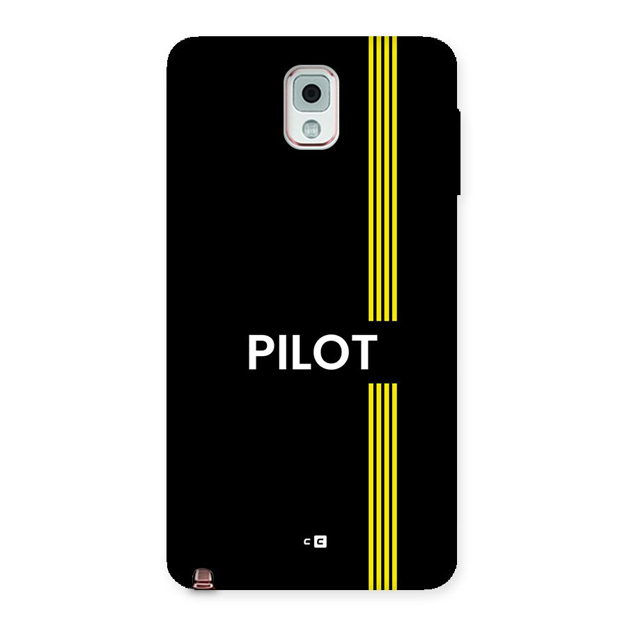 Pilot Stripes Back Case for Galaxy Note 3