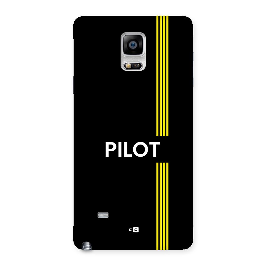 Pilot Stripes Back Case for Galaxy Note 4