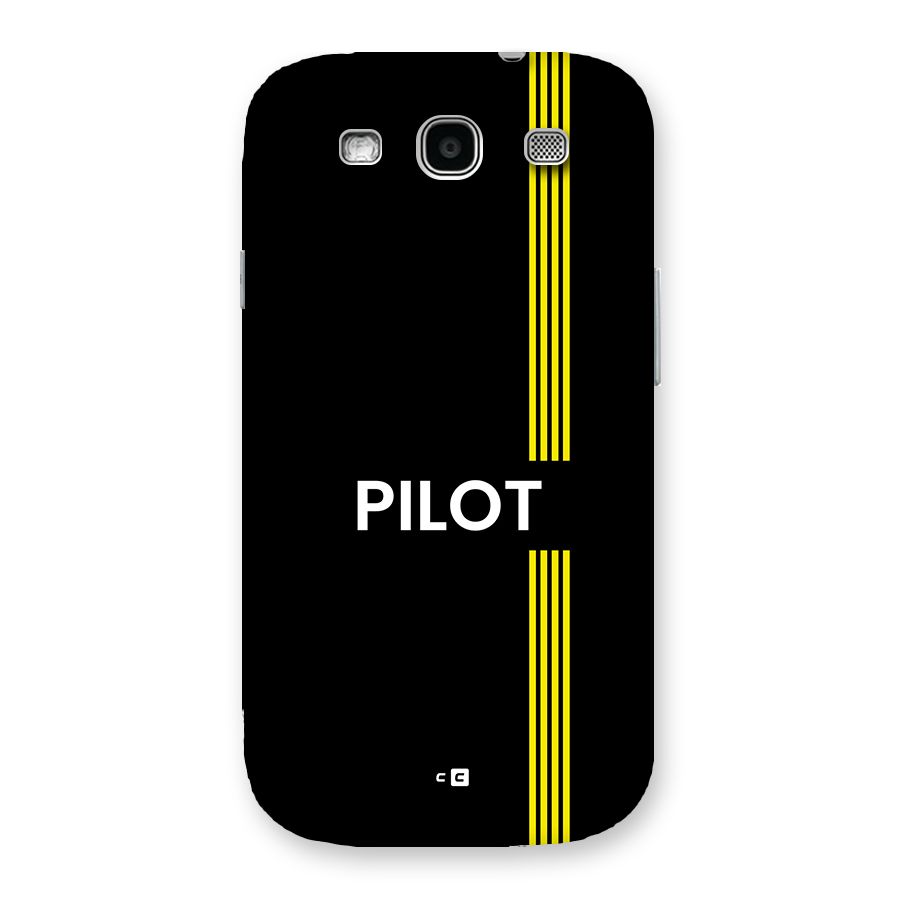 Pilot Stripes Back Case for Galaxy S3
