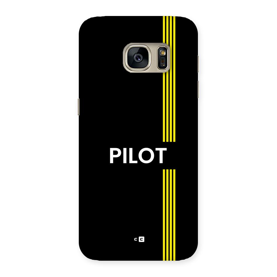Pilot Stripes Back Case for Galaxy S7