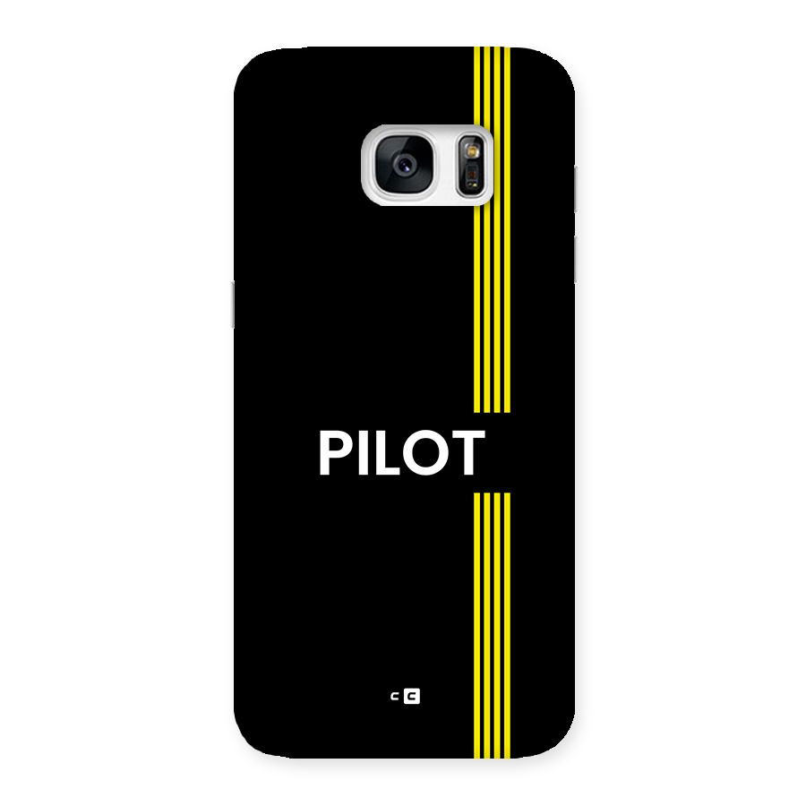Pilot Stripes Back Case for Galaxy S7 Edge