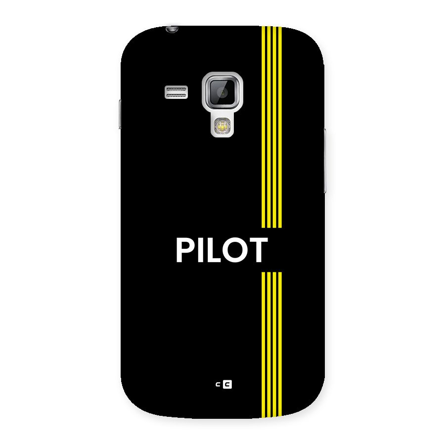 Pilot Stripes Back Case for Galaxy S Duos