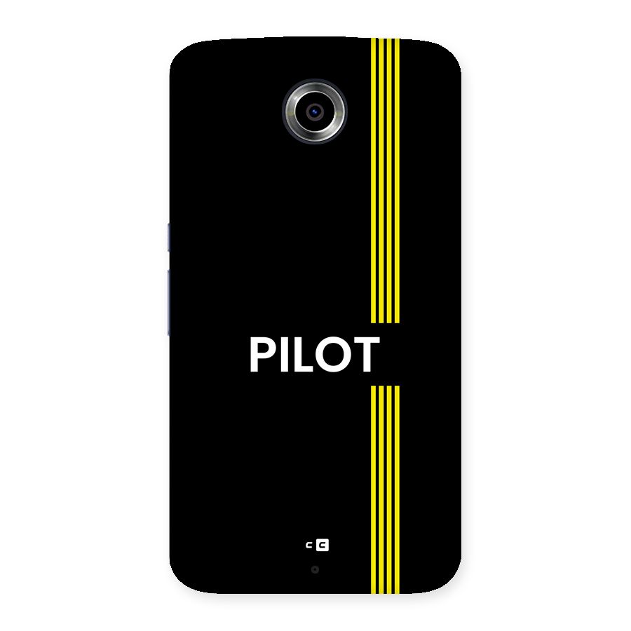 Pilot Stripes Back Case for Google Nexus 6