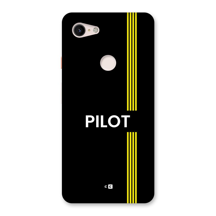Pilot Stripes Back Case for Google Pixel 3 XL