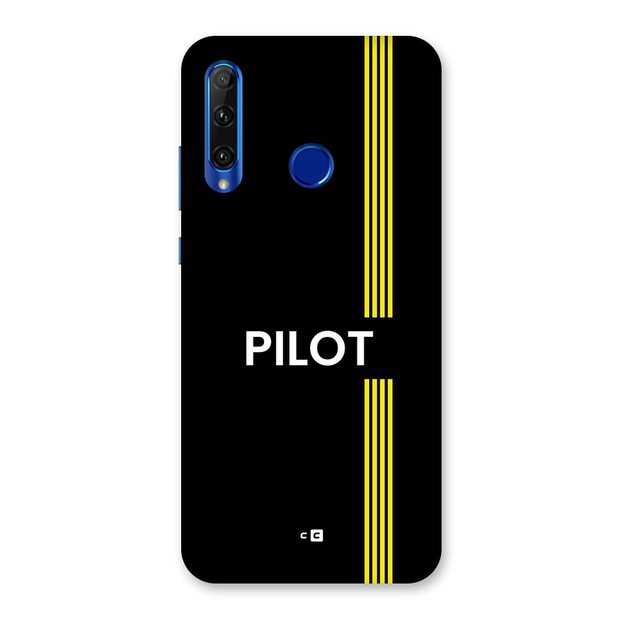 Pilot Stripes Back Case for Honor 20i