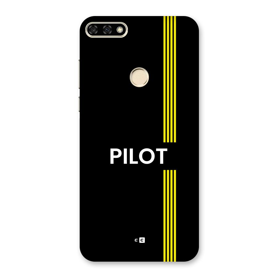 Pilot Stripes Back Case for Honor 7A