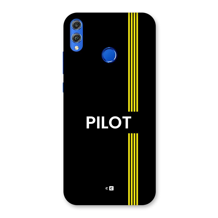 Pilot Stripes Back Case for Honor 8X