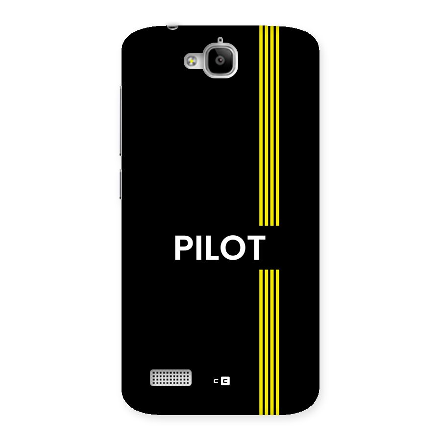 Pilot Stripes Back Case for Honor Holly
