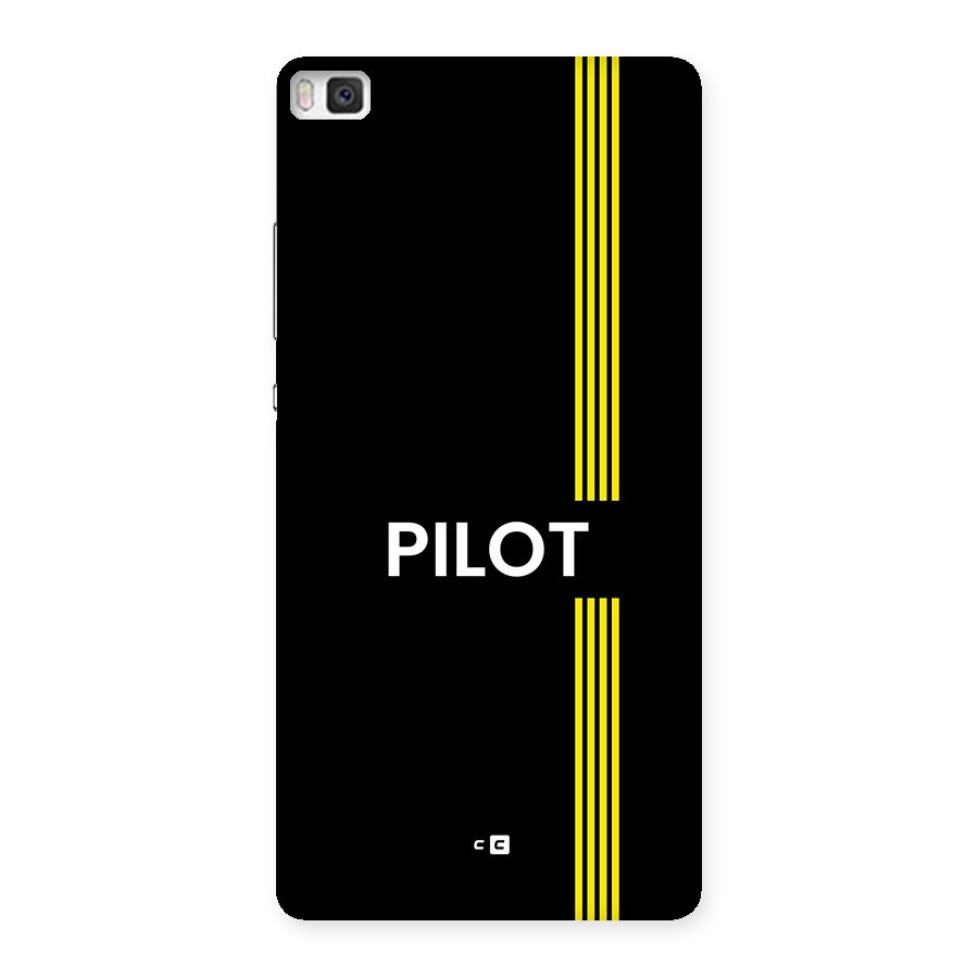 Pilot Stripes Back Case for Huawei P8