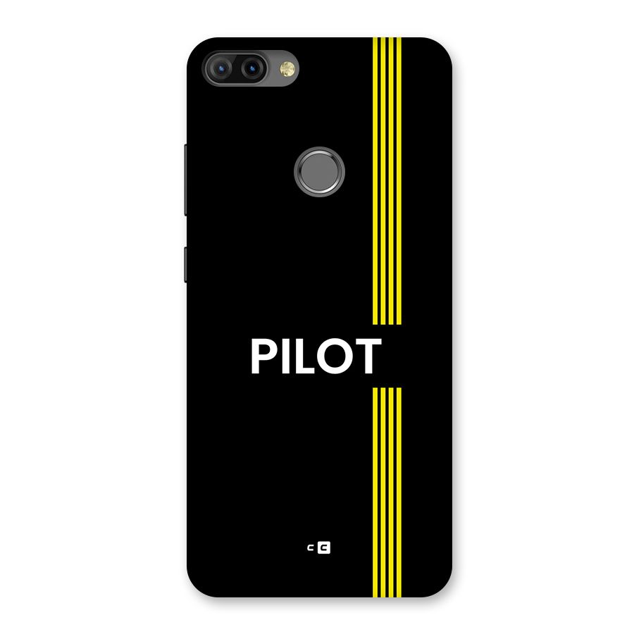 Pilot Stripes Back Case for Infinix Hot 6 Pro