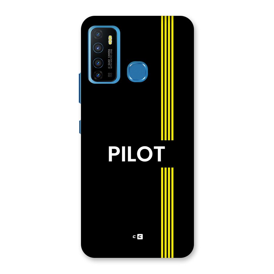 Pilot Stripes Back Case for Infinix Hot 9