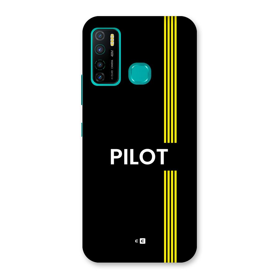 Pilot Stripes Back Case for Infinix Hot 9 Pro