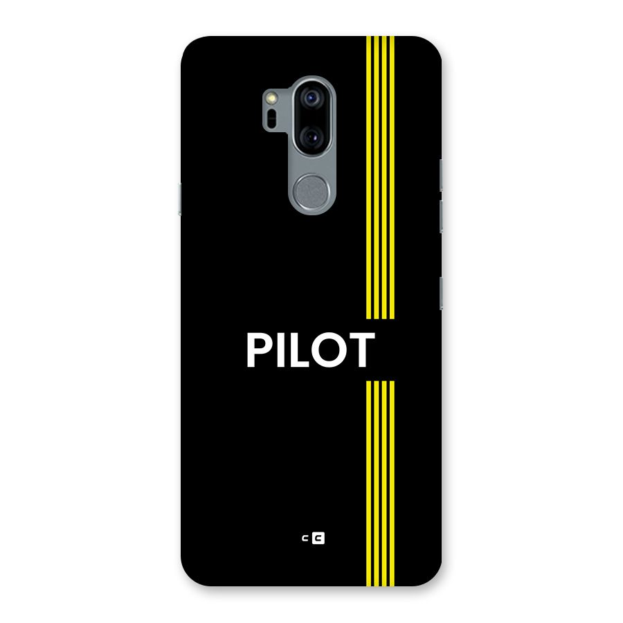 Pilot Stripes Back Case for LG G7