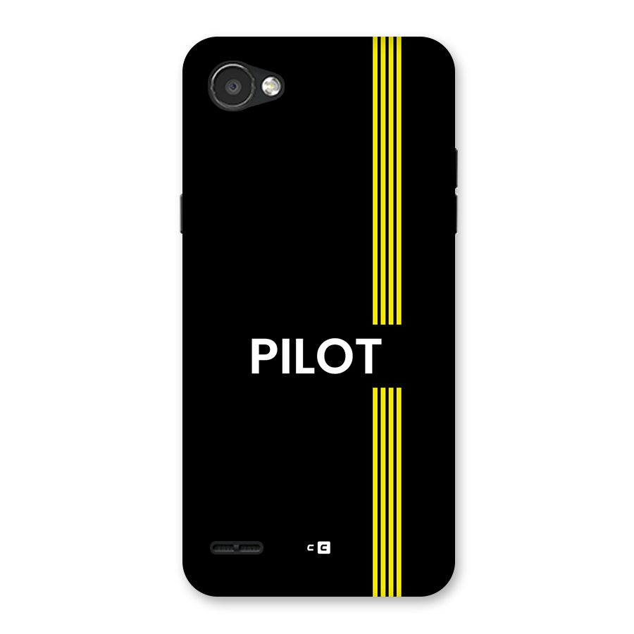 Pilot Stripes Back Case for LG Q6