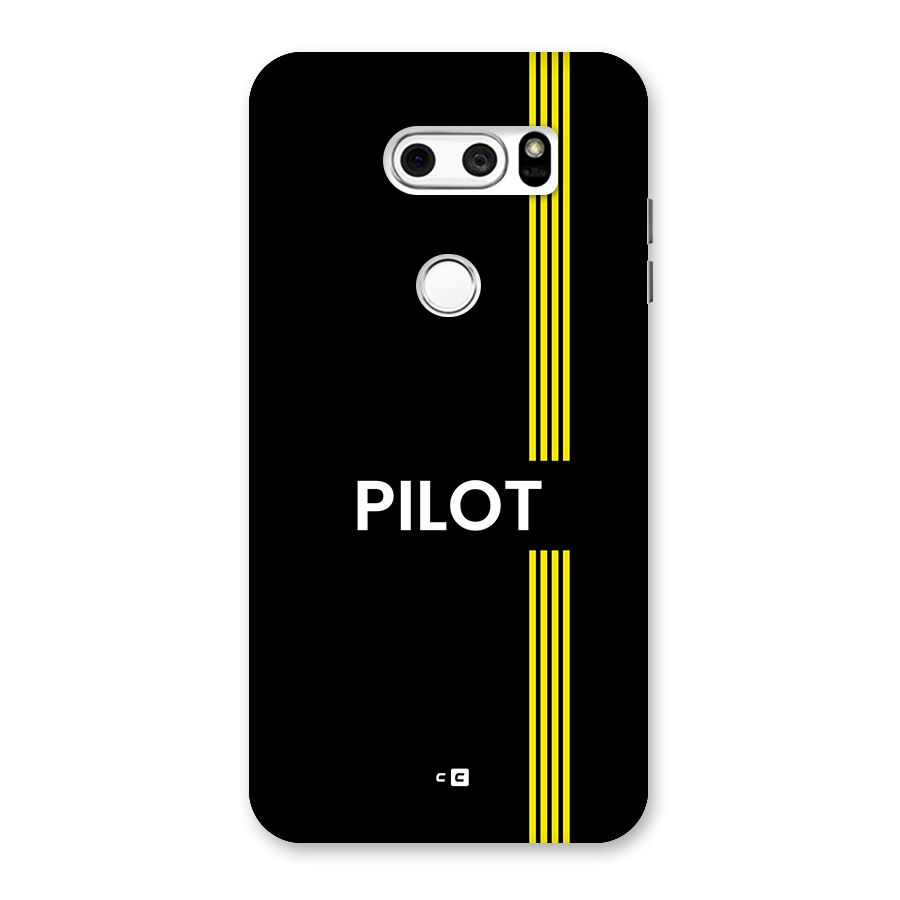 Pilot Stripes Back Case for LG V30