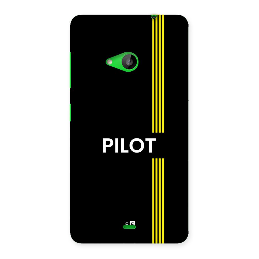 Pilot Stripes Back Case for Lumia 535