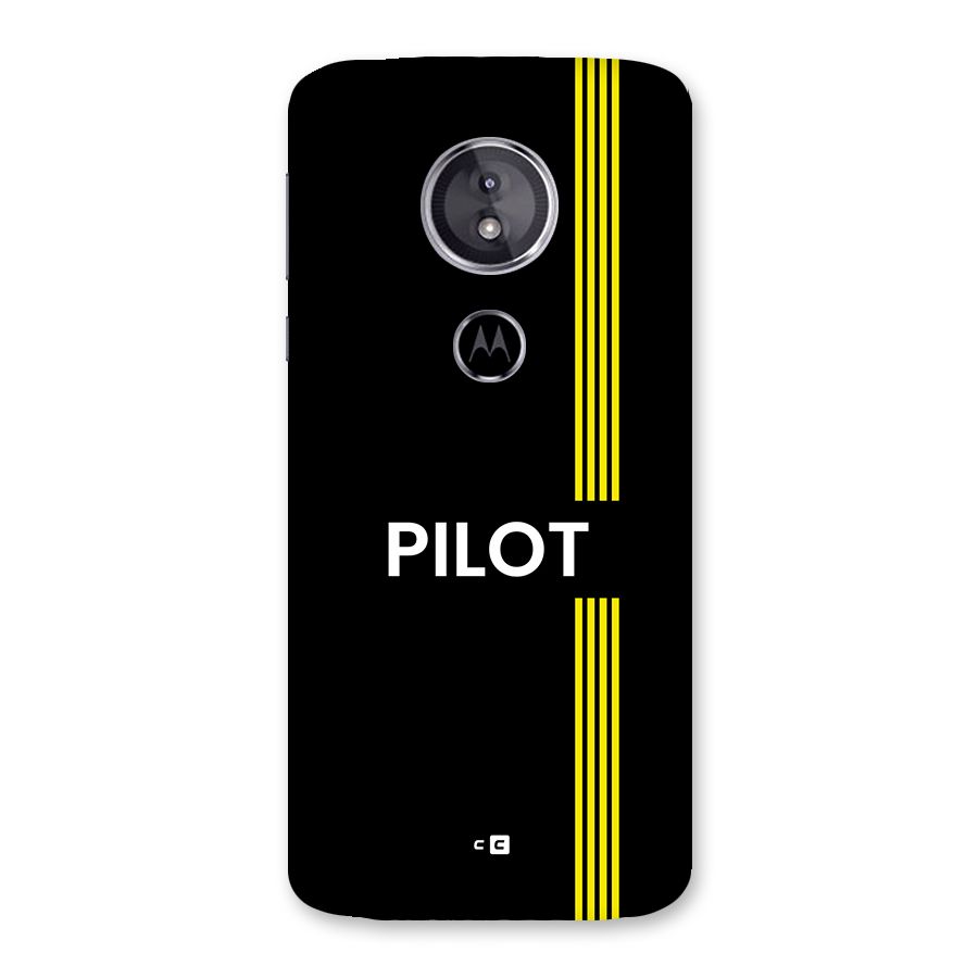 Pilot Stripes Back Case for Moto E5