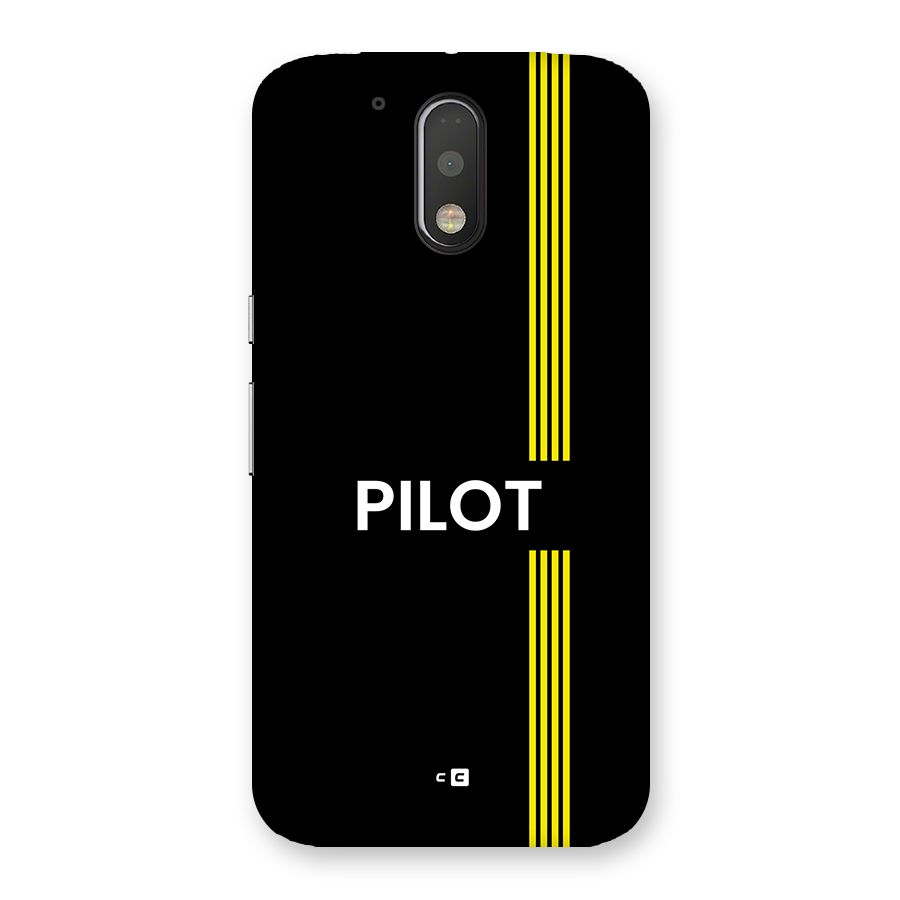 Pilot Stripes Back Case for Moto G4