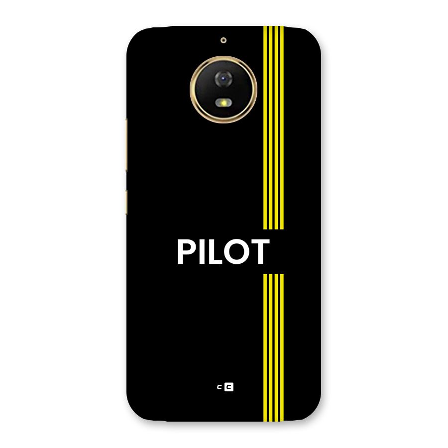 Pilot Stripes Back Case for Moto G5s