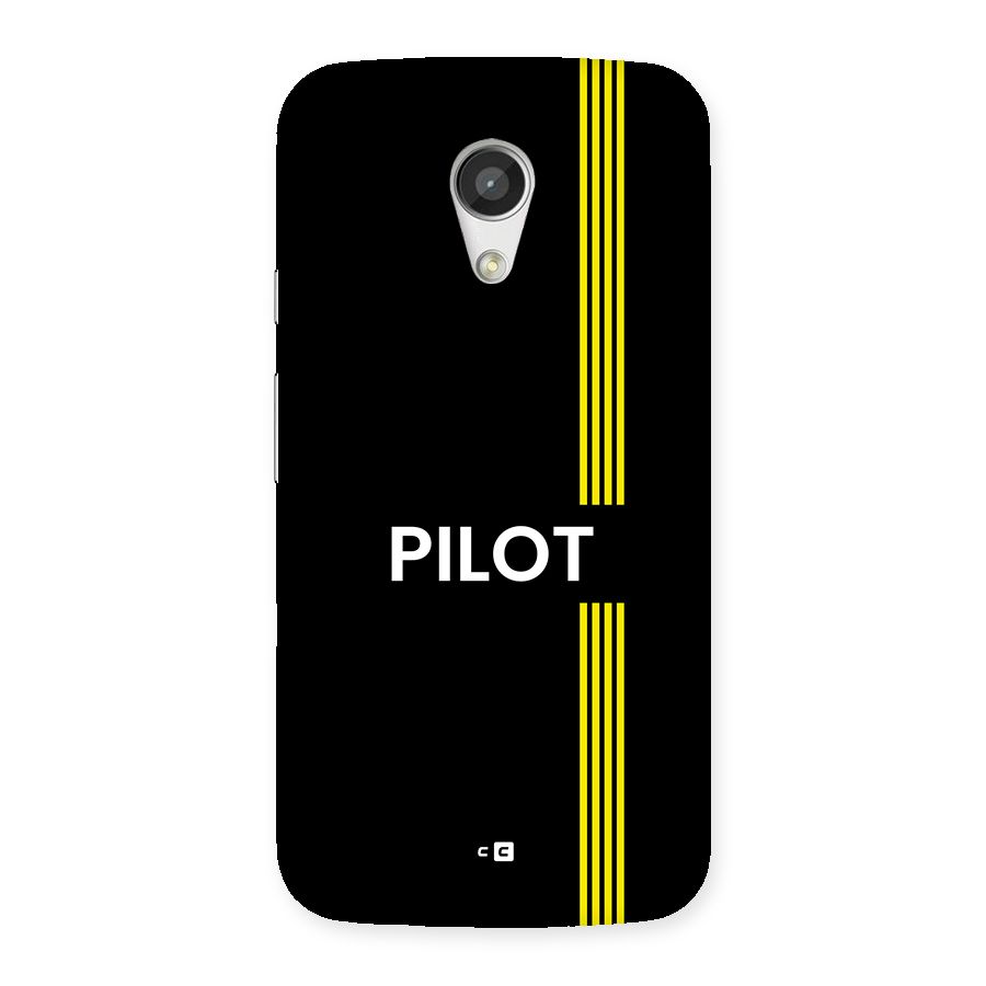 Pilot Stripes Back Case for Moto G 2nd Gen