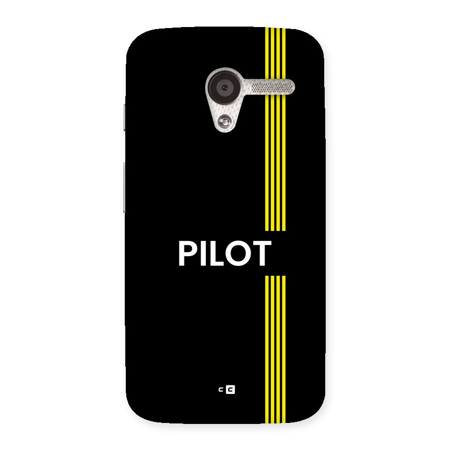 Pilot Stripes Back Case for Moto X