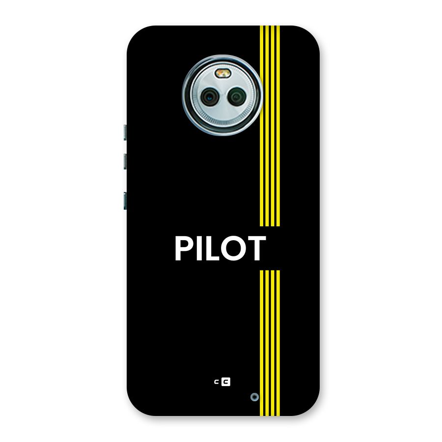 Pilot Stripes Back Case for Moto X4