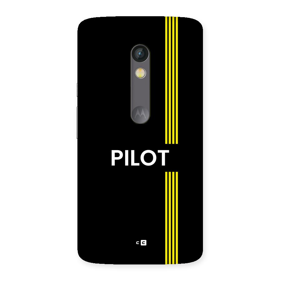 Pilot Stripes Back Case for Moto X Play