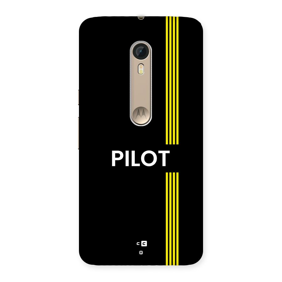 Pilot Stripes Back Case for Moto X Style