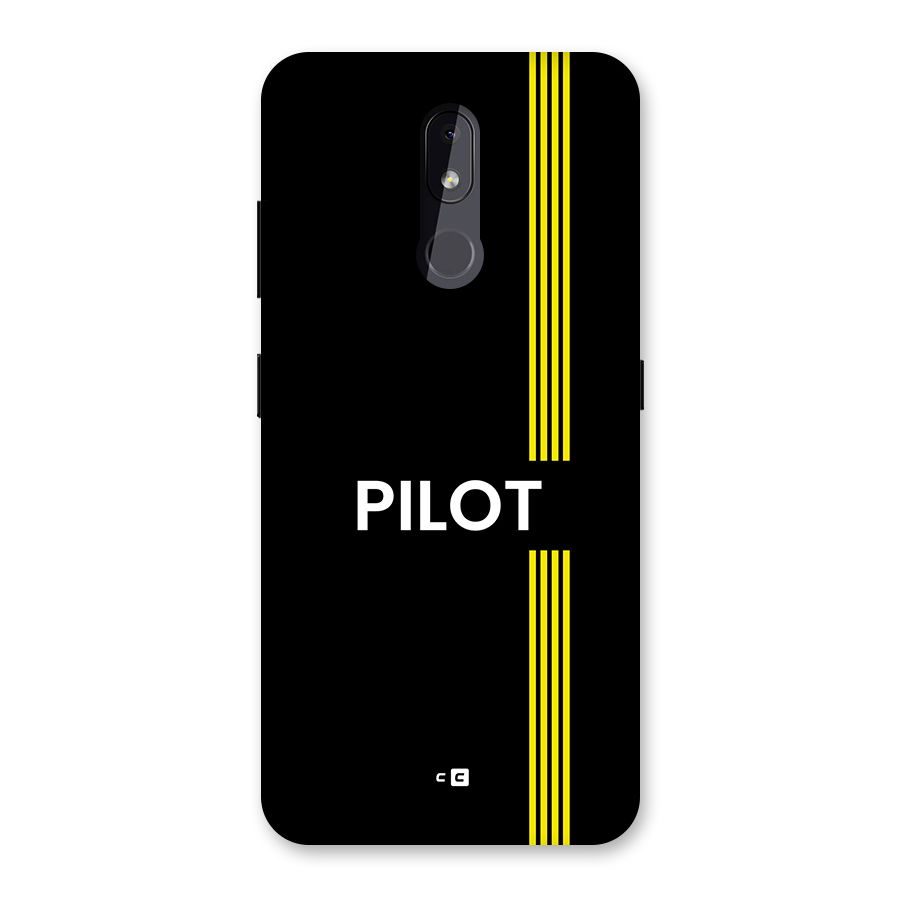 Pilot Stripes Back Case for Nokia 3.2