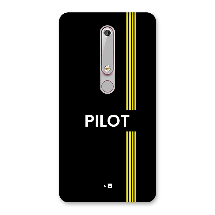 Pilot Stripes Back Case for Nokia 6.1