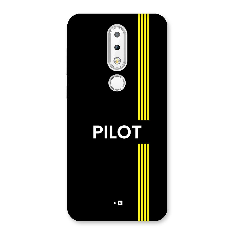 Pilot Stripes Back Case for Nokia 6.1 Plus