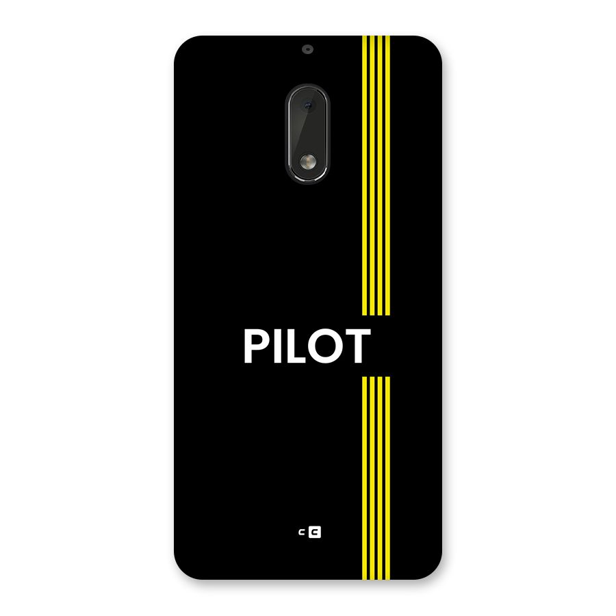 Pilot Stripes Back Case for Nokia 6