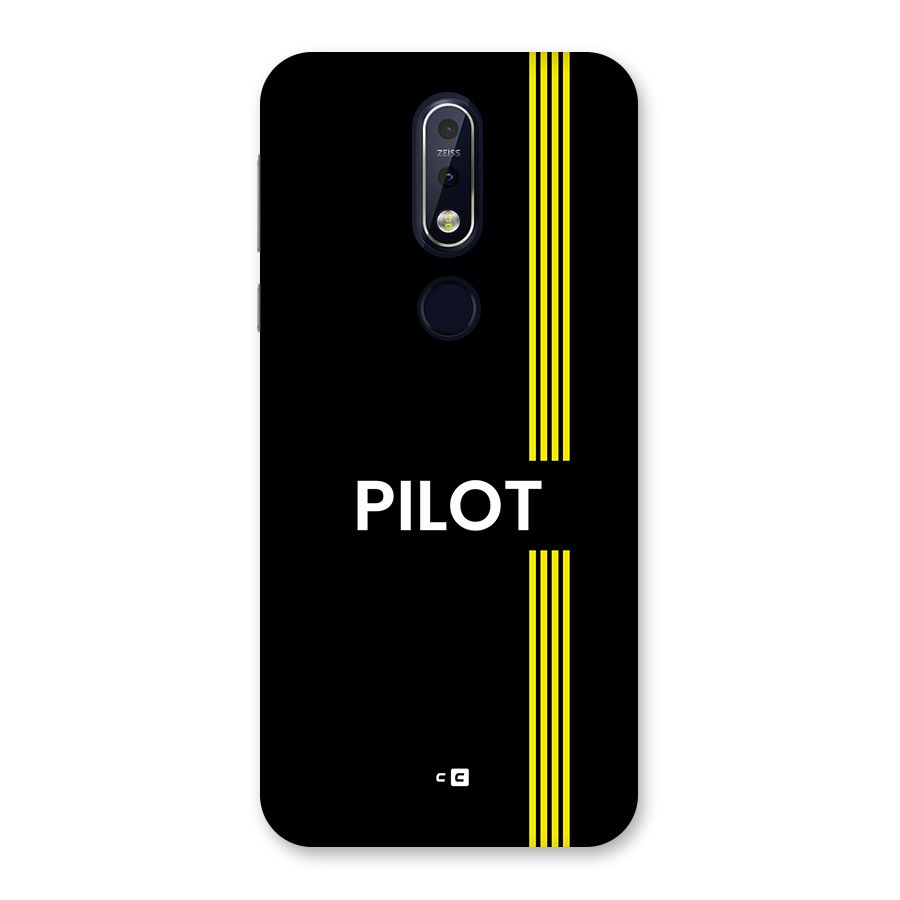 Pilot Stripes Back Case for Nokia 7.1
