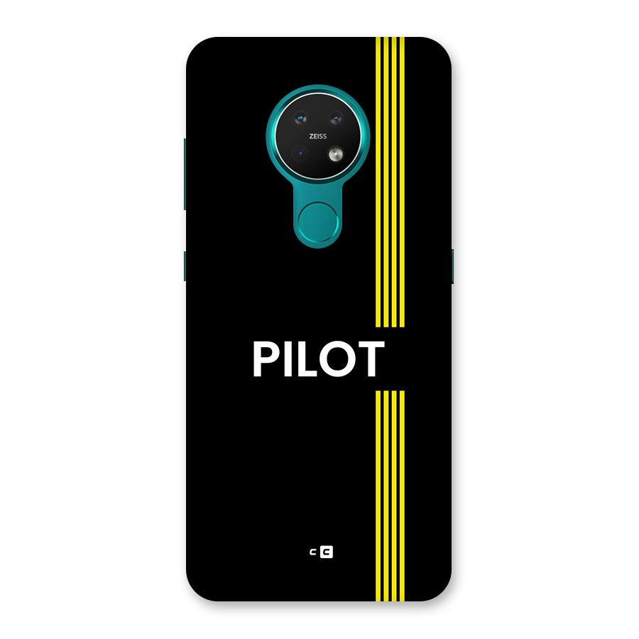 Pilot Stripes Back Case for Nokia 7.2