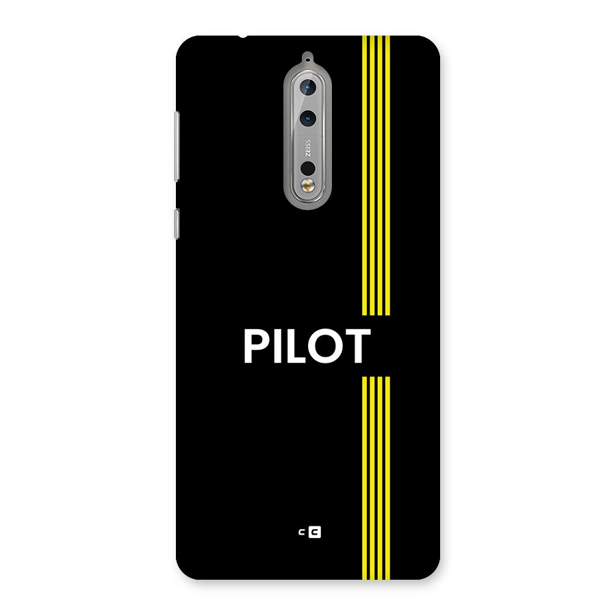 Pilot Stripes Back Case for Nokia 8