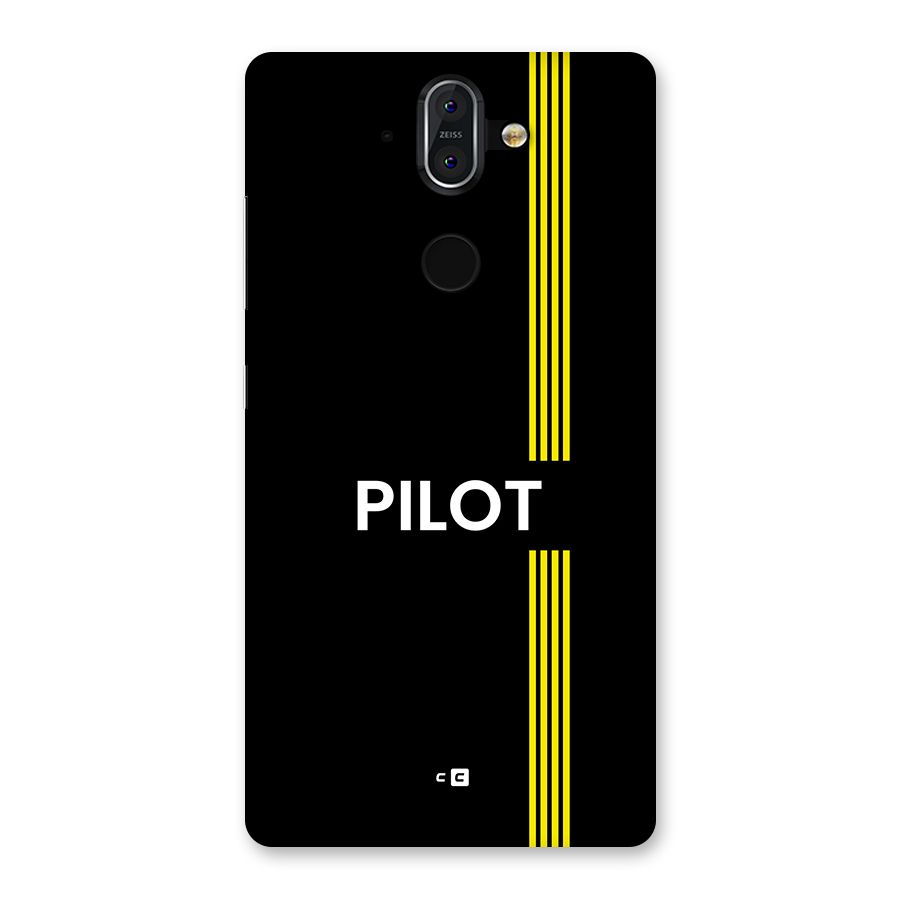 Pilot Stripes Back Case for Nokia 8 Sirocco