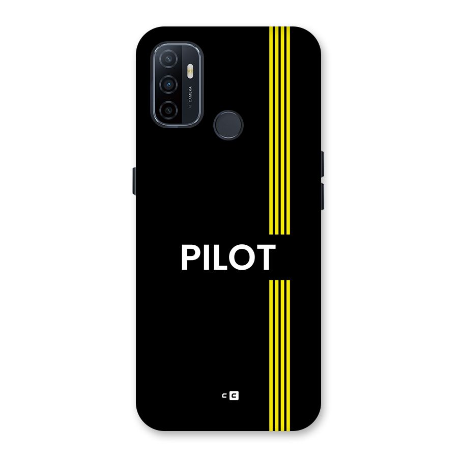 Pilot Stripes Back Case for Oppo A32