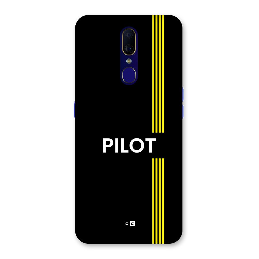Pilot Stripes Back Case for Oppo F11
