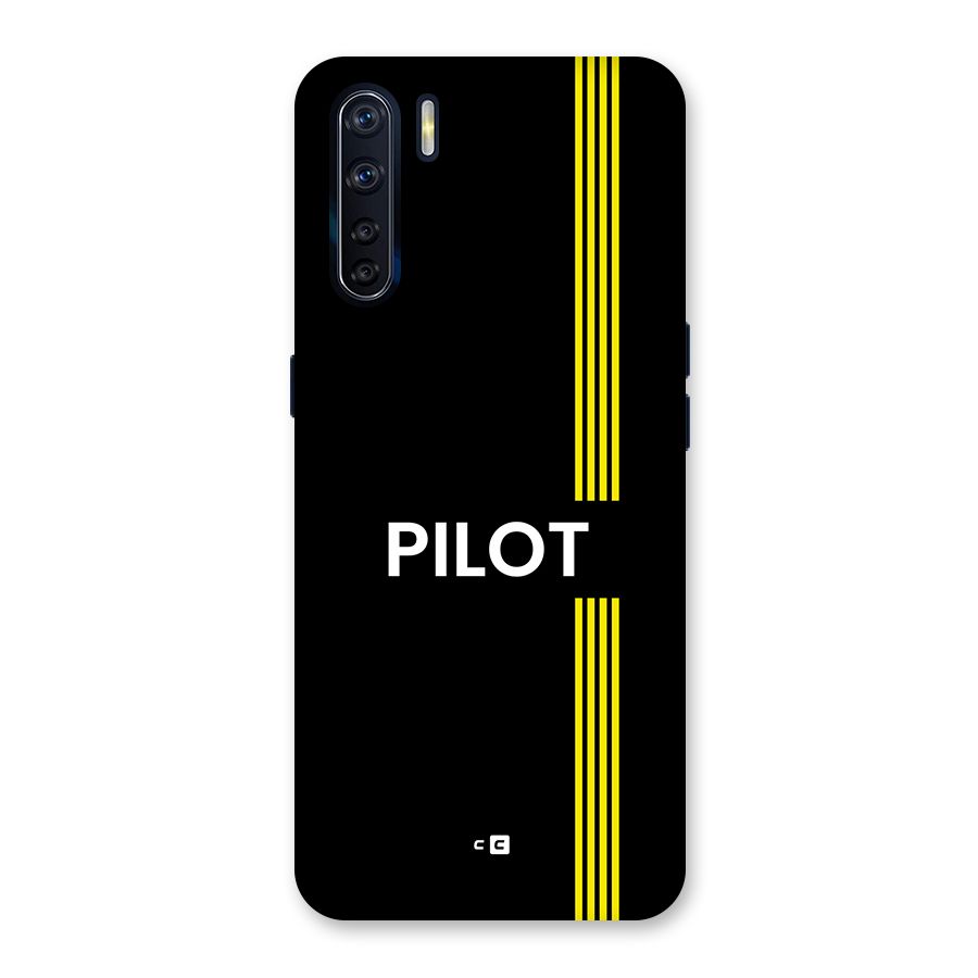 Pilot Stripes Back Case for Oppo F15