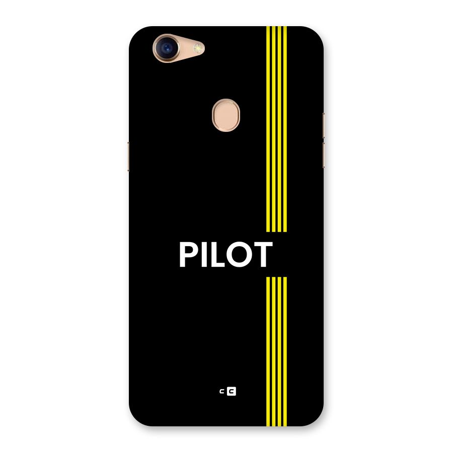 Pilot Stripes Back Case for Oppo F5