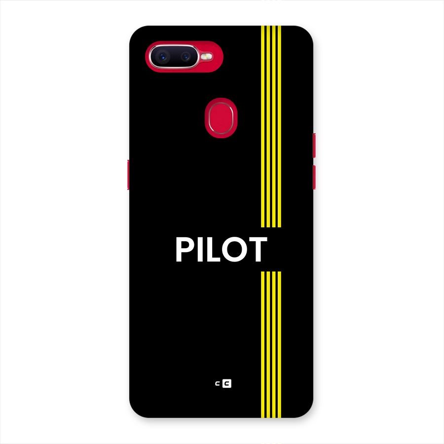 Pilot Stripes Back Case for Oppo F9 Pro
