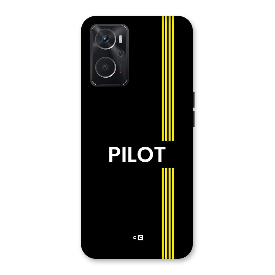 Pilot Stripes Back Case for Oppo K10 4G