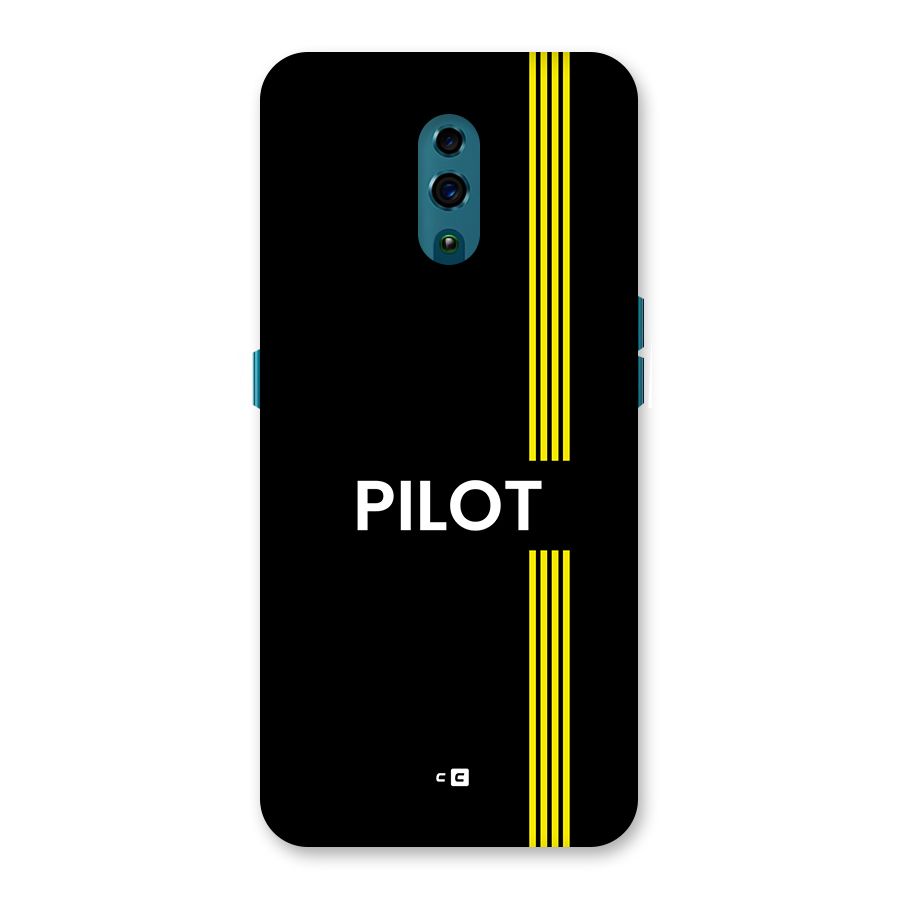 Pilot Stripes Back Case for Oppo Reno