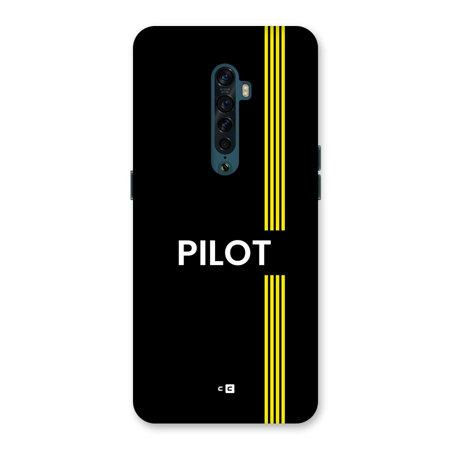 Pilot Stripes Back Case for Oppo Reno2