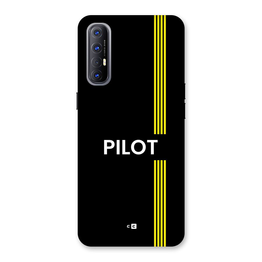Pilot Stripes Back Case for Oppo Reno3 Pro