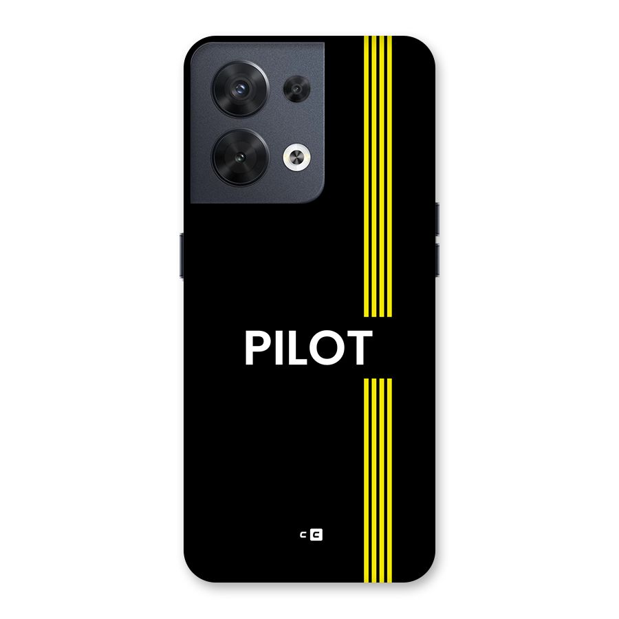 Pilot Stripes Back Case for Oppo Reno8 5G